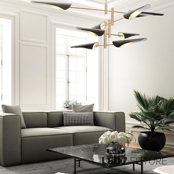 Loft Industry Modern - Plane Wings Chandelier